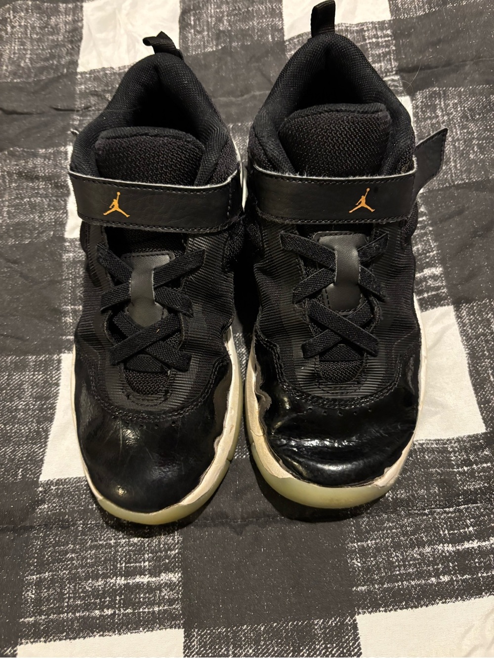 Jordan Kids Black and White Jordans